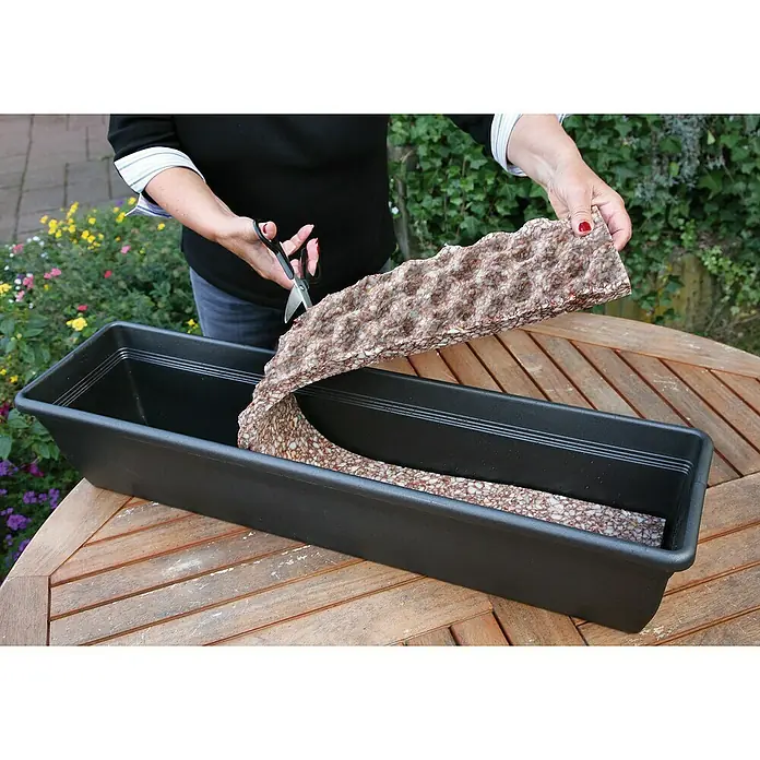Floraworld Comfort Speichermatte - 100 x 12,5 x 3,5 cm, Geeignet für: Pflanzkästen - Stimmungsaufnahme