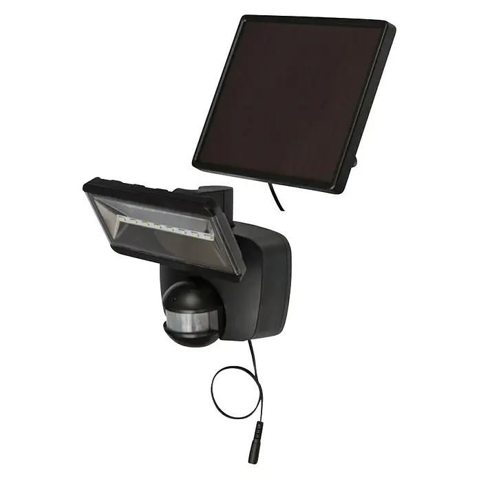 Brennenstuhl LED reflektor - Crne boje, Senzor pokreta, IP44 - Dijagonalni pogled