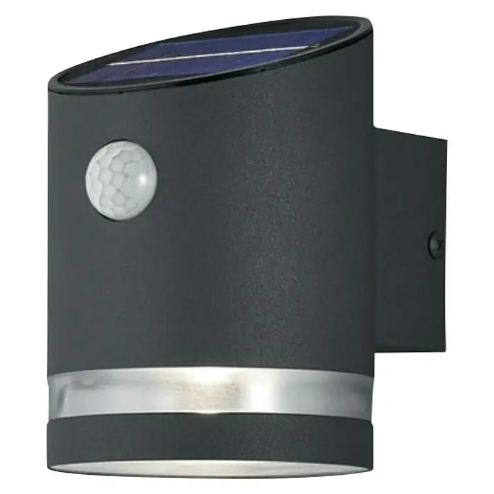 Solarna LED svjetiljka Salta sa senzorom - 3 W, IP44 - Dijagonalni pogled