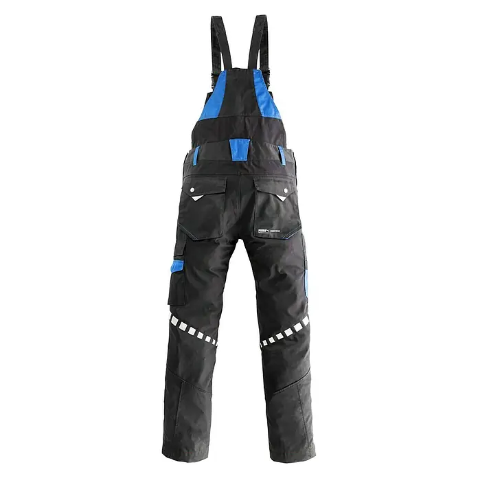 Puma Workwear Latzhose Champ - 62, Carbon - Rückansicht