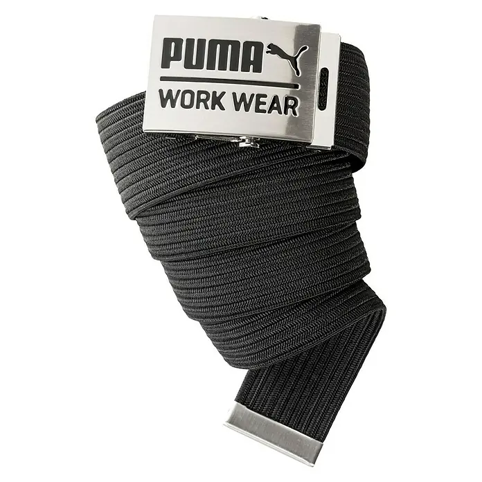 Puma Workwear Gürtel Champ - Hüftumfang: 130 cm, Schwarz - Vorderansicht