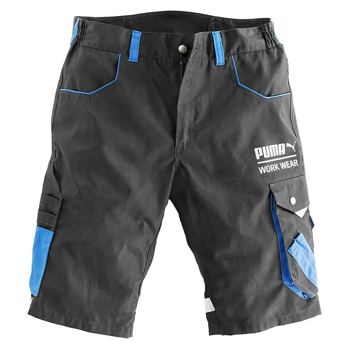 Puma Workwear Herren-Arbeitsshorts Champ - Konfektionsgröße: 54, Carbon - Vorderansicht