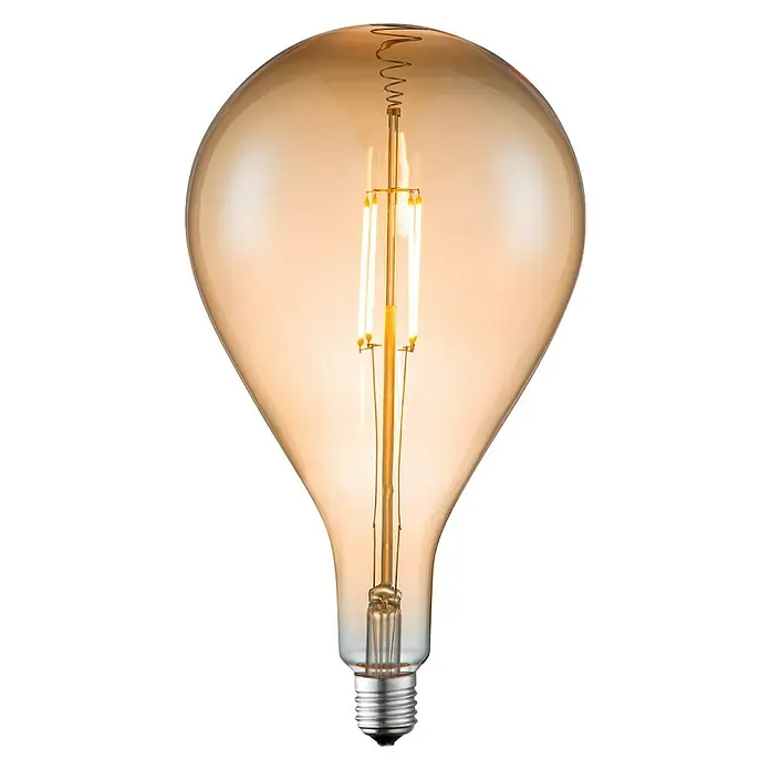 Home Sweet Home Ledlamp Edison - 4 W, E27, Warm wit, Druppel - Vooraanzicht