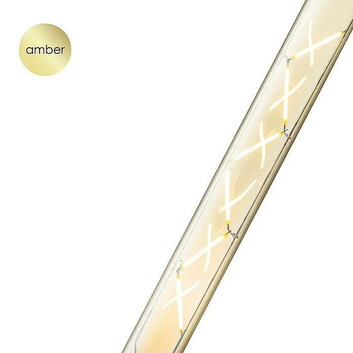 Home Sweet Home LED-Leuchtmittel - 5 W, E27, Warmweiß, Farbe: Bernstein - Detailaufnahme