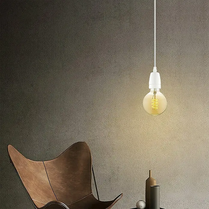 Home Sweet Home Ledlamp - E27, 4 W, G95, 140 lm, Barnsteen - Sfeeropname