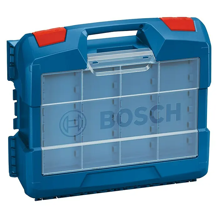 Bosch Professional Akku-Schlagbohrschrauber GSB 18V-28 - 18 V, 2 Akkus, 2 Ah - 4 Ah, Leerlaufdrehzahl: 1.900 U/min, Zubehör: 82 -tlg. - Vorderansicht