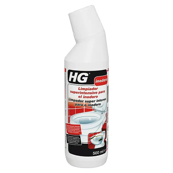 HG Limpiadora de superficies superintensivo inodoro - Específico para: Inodoro, 0,5 l - Vista frontal