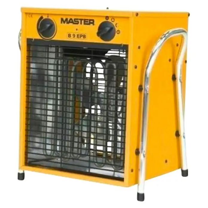 Calefactor industrial Master B9EPB - 4,5 kW - 9 kW, Potencia de aire máx.: 800 m³/h, Termostato - Vista angular