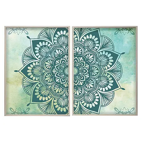 Cuadro de madera Mandalas Set