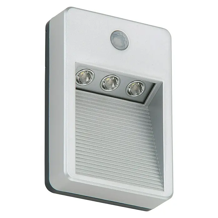 Briloner Aplique para exterior LED LERO outdoor - 3 luces, 0,06 W, 31 x 85 x 126 mm, IP54 - Vista angular