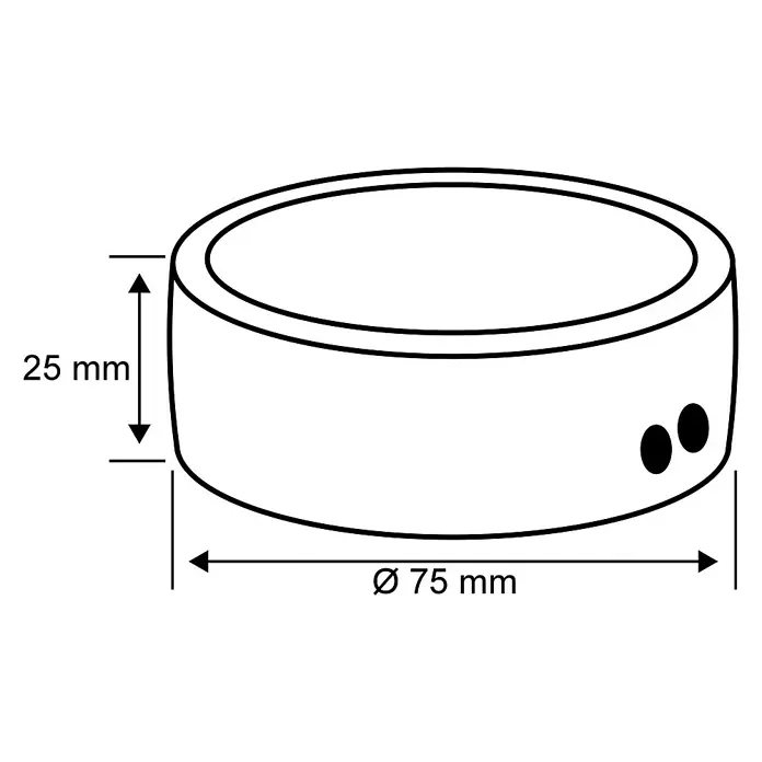 Paulmann Transformator Disc - 105 VA, 230/12 V, Weiß