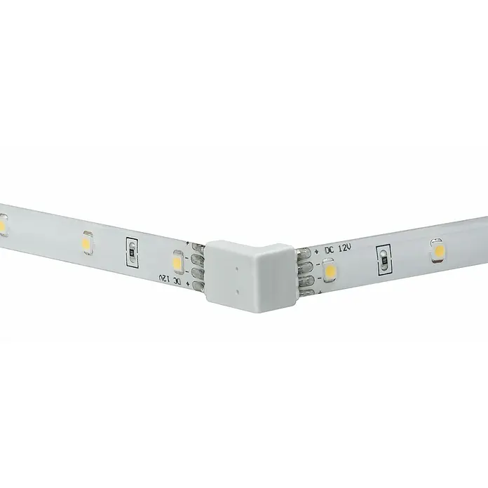 Paulmann Conector de esquina YourLED - 12 pzs., Plástico - Primer plano