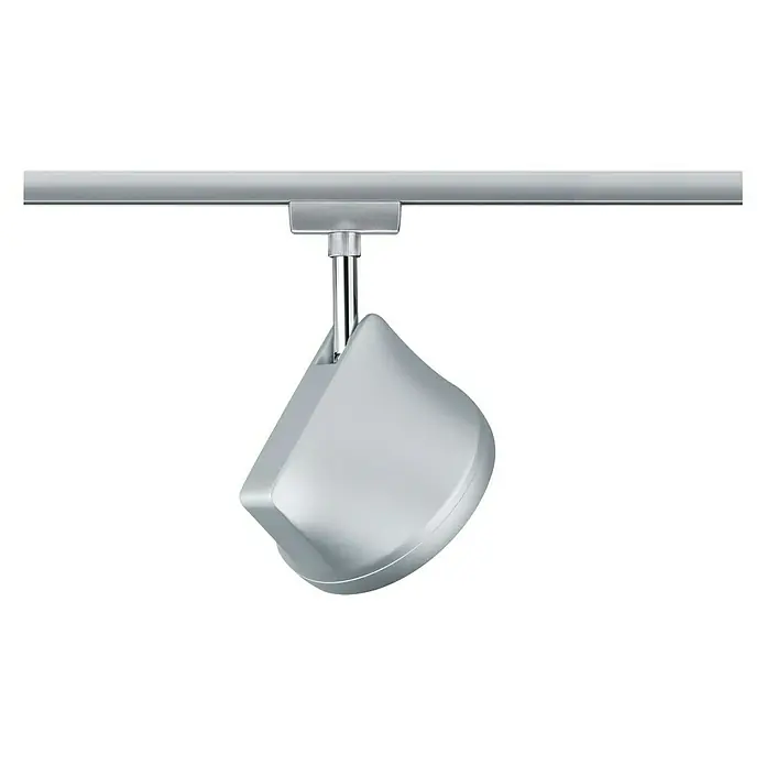 Paulmann URail LED-Spot Arena - L x B x H: 7,8 x 12,3 x 19,1 cm, Chrom, Chrom matt, 15 W - Rückansicht