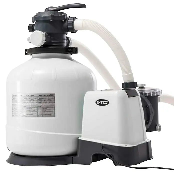 Intex Pješčani filter - Snaga filtriranja: 8 m³/h, Namijenjeno za: Bazene do 40 000 l - Dijagonalni pogled