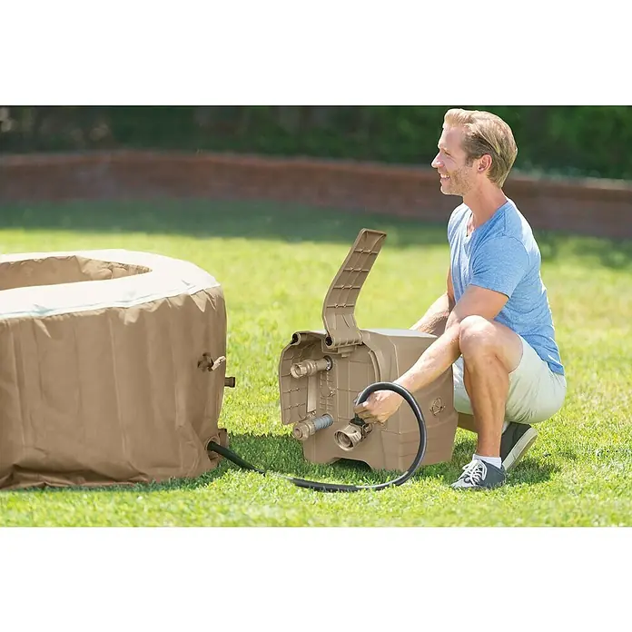 Intex Pure Spa Hidromasažni bazen Pure Spa Bubble - Ø x V: 216 x 71 cm, 1.098 l, Prikladno za: 6 odraslih osoba - Proizvod u upotrebi