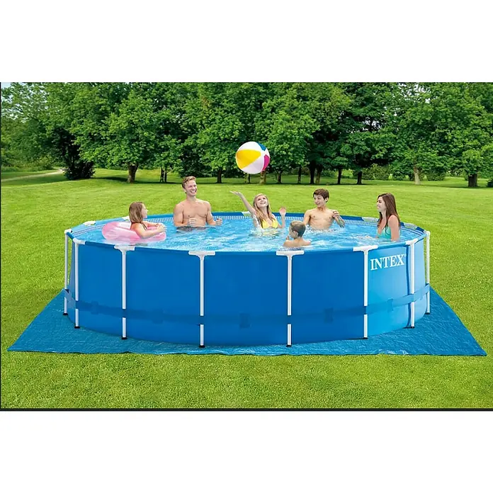 Intex Vrtni bazen - Plave boje, 457 x 122 cm - Proizvod u upotrebi