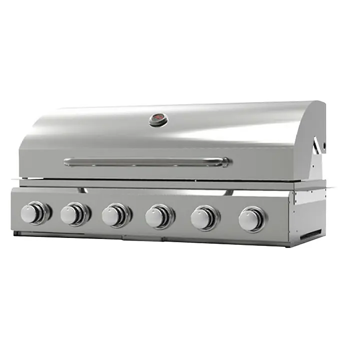 Plinski roštilj Toomuch BBQ2 - Broj plamenika: 6, 21,11 kW - Dijagonalni pogled