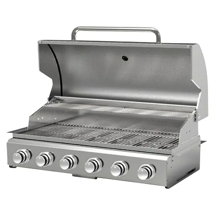 Plinski roštilj Toomuch BBQ2 - Broj plamenika: 6, 21,11 kW - Dijagonalni pogled