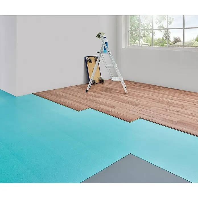 LOGOCLIC Podloga za izolaciju XPS Easy - 15 m², Debljina: 2,2 mm - Proizvod u upotrebi