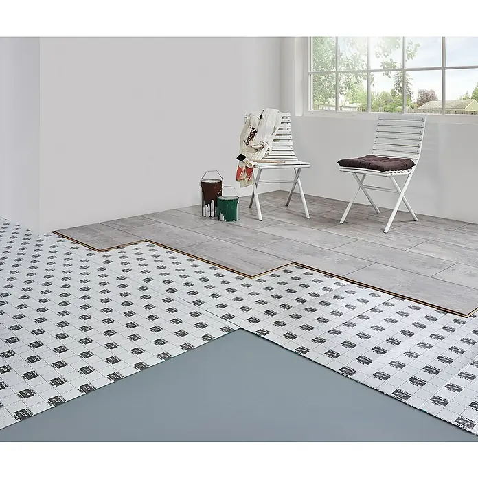 LOGOCLIC Podloga za izolaciju Extra Aquastop Smart - 10 m², Debljina: 3 mm - Proizvod u upotrebi