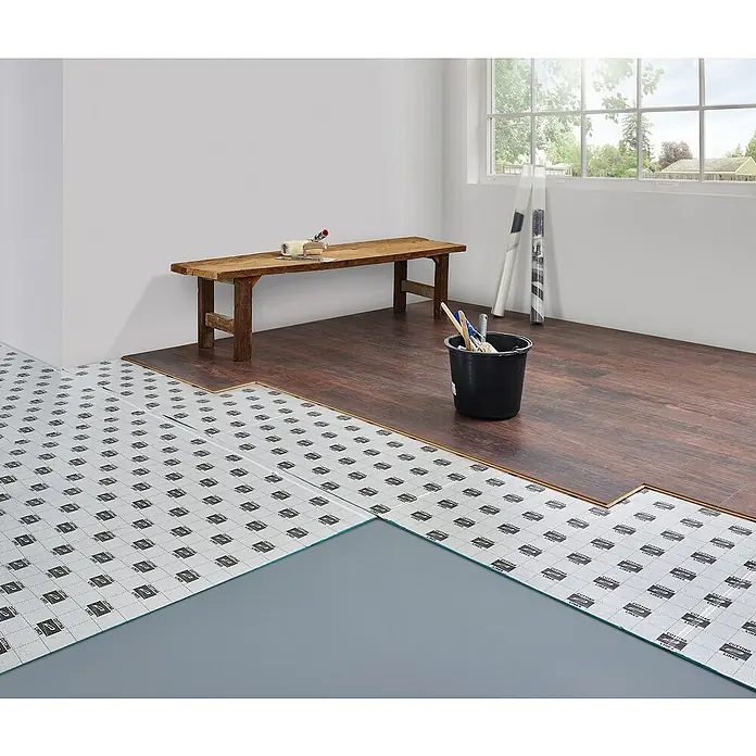 LOGOCLIC Podloga za izolaciju Maxima Aquastop Smart - 5,55 m², Debljina: 5 mm - Proizvod u upotrebi