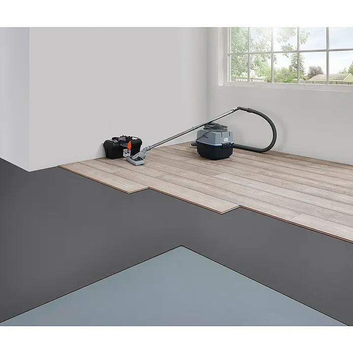 LOGOCLIC Podloga za izolaciju XPS Light - 20 m², Debljina: 1,6 mm - Proizvod u upotrebi