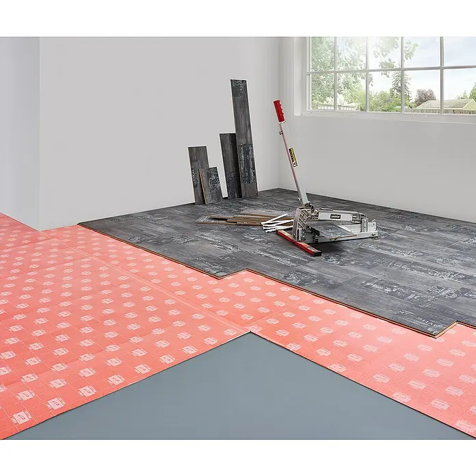 LOGOCLIC Podloga za izolaciju Thermo Aquastop - 6,02 m², Debljina: 1,6 mm - Proizvod u upotrebi