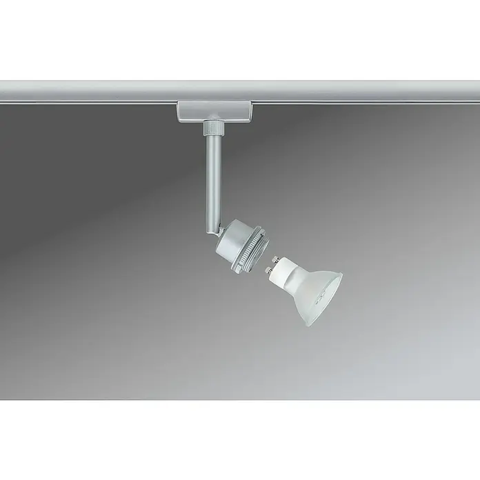 Paulmann URail Foco LED para riel - Plateado, GZ10, Color: Cromado mate - Foto ambiente