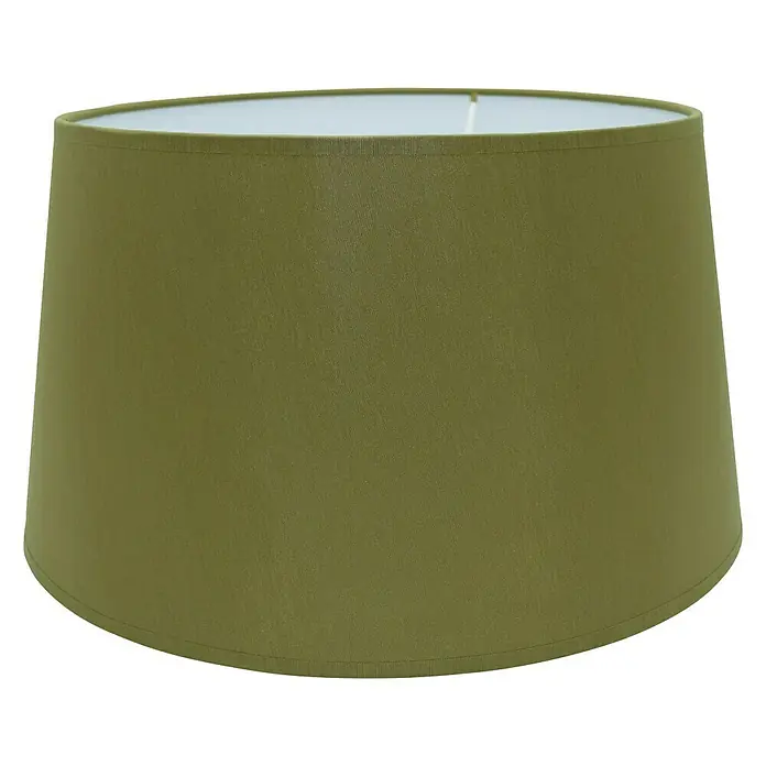 Tween Light Lampenkap - Ø x h: 50 x 24 cm, Olijvengroen, Rond - Vooraanzicht