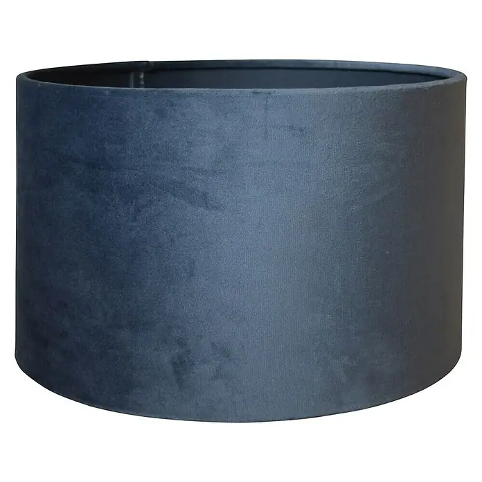 Tween Light Lampenkap - Ø x h: 40 x 22 cm, Marineblauw, Rond - Vooraanzicht
