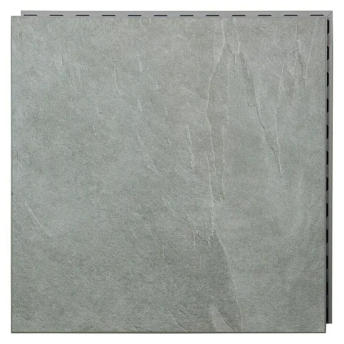 Feinsteinzeugfliese Click & Go Ardesia - 60 x 60 cm, Grau - Vorderansicht