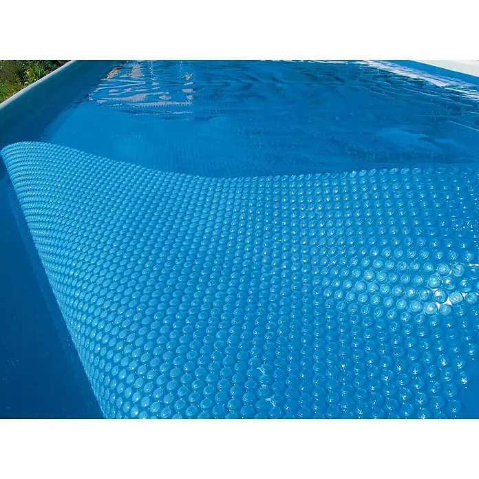 Solarabdeckplane - L x B: 5,49 x 2,74 m, Materialstärke: 180 µm, Blau - Detailaufnahme