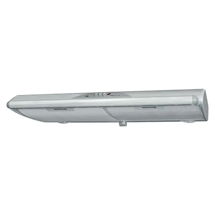 Mepamsa Campana integrable Mito Jet - Ancho: 90 cm, Potencia de aire máx.: 490 m³/h, Gris - Vista angular