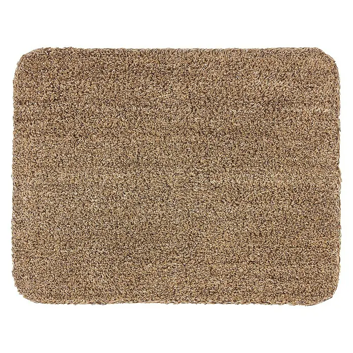 Astra Fußmatte Entra Saugaktiv - Uni, Beige, 60 x 75 cm, Material Nutzschicht: 100 % Baumwolle - Draufsicht