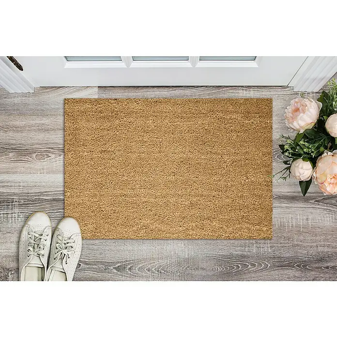 Astra Kokosveloursmatte - Natur, 40 x 60 cm, Höhe: 24 mm, 100 % Kokos - Stimmungsaufnahme