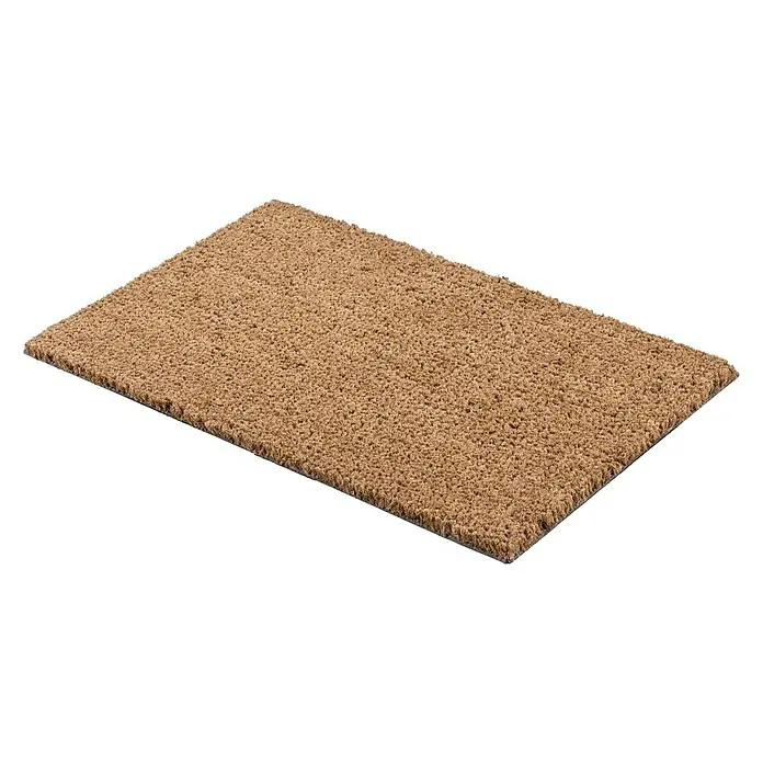 Astra Kokosveloursmatte - Natur, 50 x 80 cm, 100% Kokos - Diagonale Ansicht