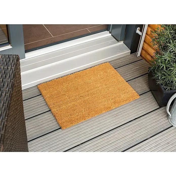 Astra Kokosveloursmatte - Natur, 50 x 80 cm, 100% Kokos - Stimmungsaufnahme