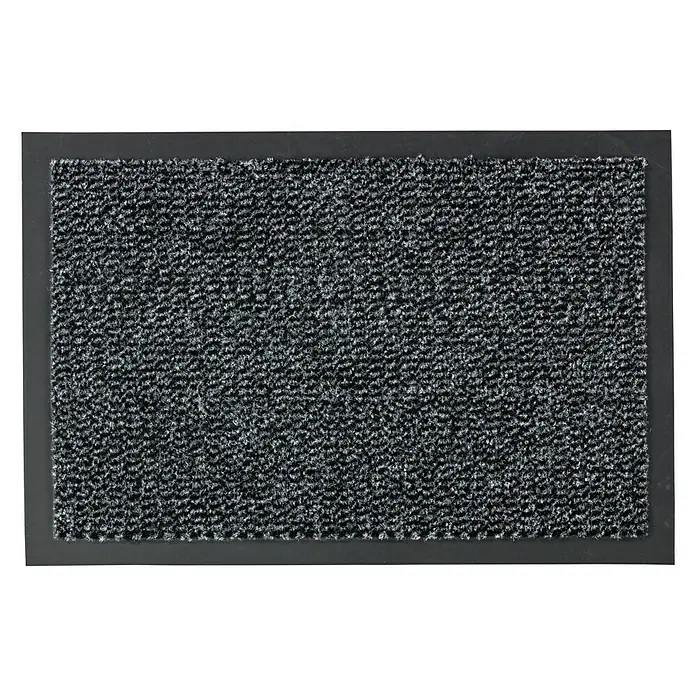 Astra Schmutzfangmatte Achat - Meliert, Anthrazit, 40 x 60 cm, Material Nutzschicht: 100 % Polypropylen - Draufsicht