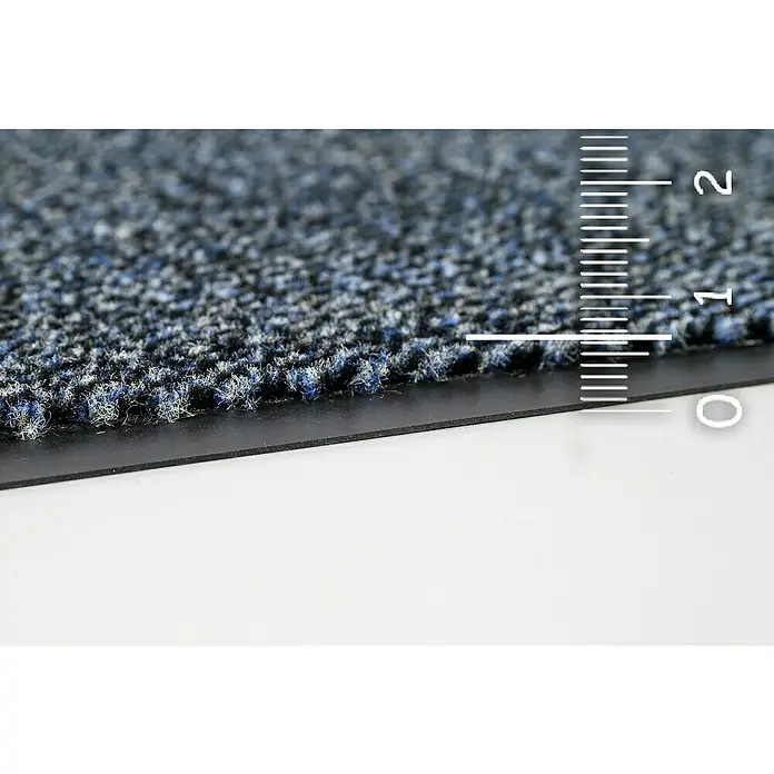 Astra Schmutzfangmatte Achat - Meliert, Blau, 120 x 80 cm, Material Nutzschicht: 100 % Polypropylen - Detailaufnahme