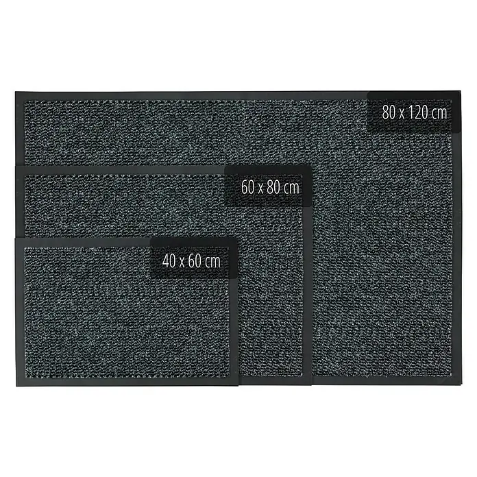 Astra Schmutzfangmatte Achat - Meliert, Braun, 120 x 80 cm, Material Nutzschicht: 100 % Polypropylen - Draufsicht