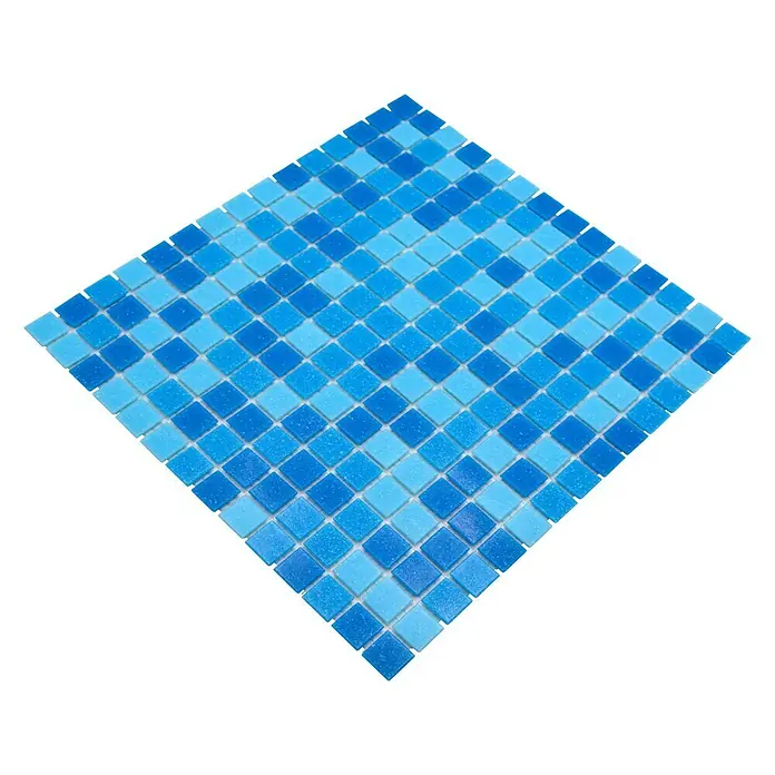 Mozaik csempe Mix négyzet - Matt - Szögletes nézet