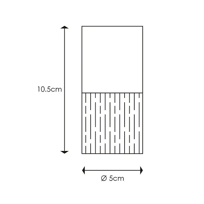 Home Sweet Home Lampfitting - E27, Wit, Hoogte: 10,5 cm