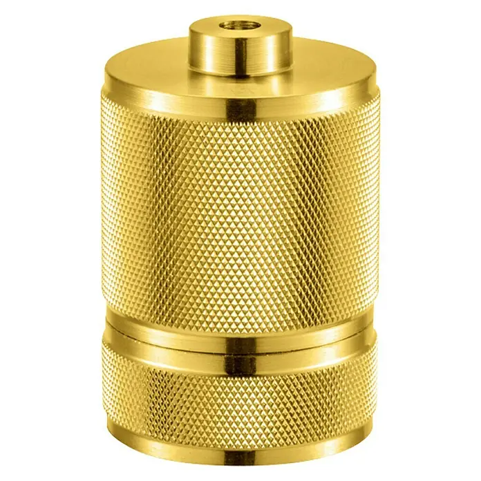 Home Sweet Home Lampfitting - E27, Kleur: Goud, Metaal - Vooraanzicht