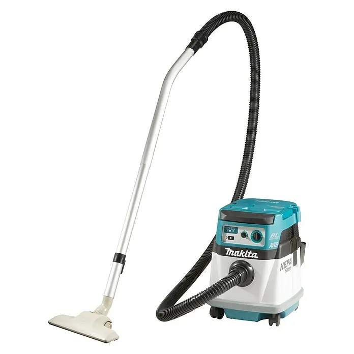 Makita Akku-Staubsauger DVC154LZ - 36 V, Ohne Akku, 15 l - Diagonale Ansicht
