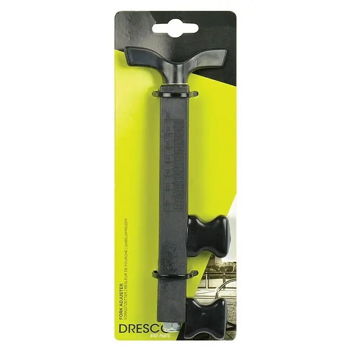 Dresco Uitzetter - Staal, Zwart - Vooraanzicht