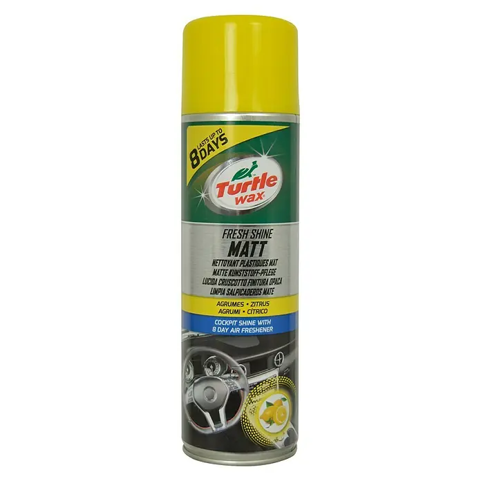 Turtle Wax Interieurreiniger voor auto's Fresh Shine Matt - 500 ml, Spuitbus - Vooraanzicht