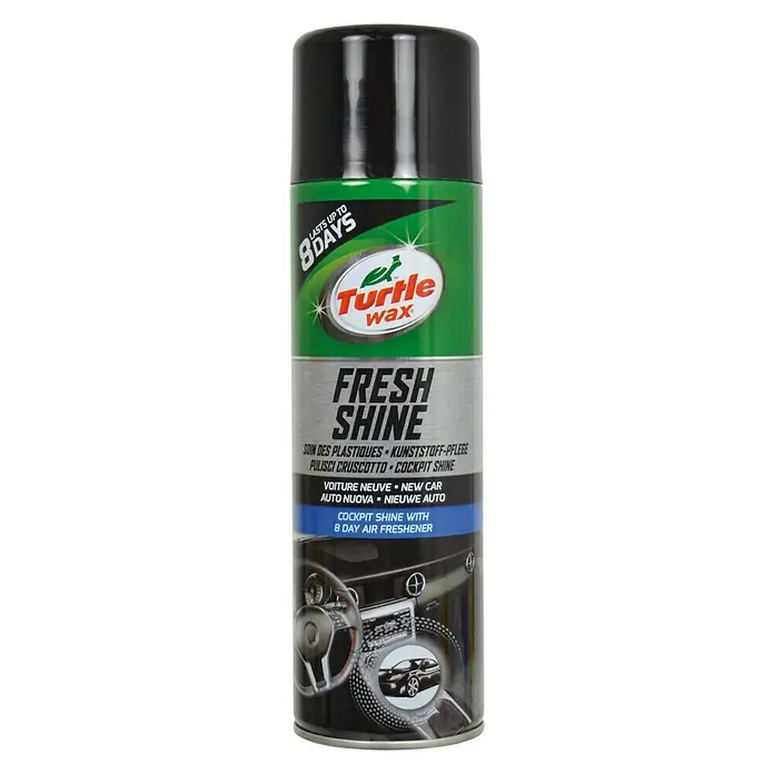 Turtle Wax Interieurreiniger voor auto's Fresh Shine New Car - 500 ml, Spuitbus - Vooraanzicht
