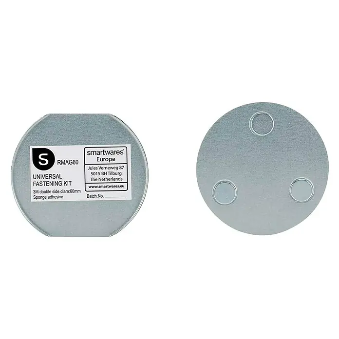 Smartwares Uitgebreide montageset RMAG60 - Geschikt voor: Rookmelders - Bovenaanzicht