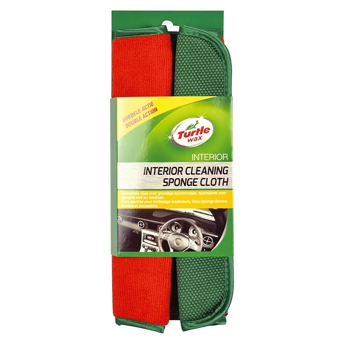 Turtle Wax Poetsdoek Interieur Dual Action - 28 x 32 cm - Vooraanzicht