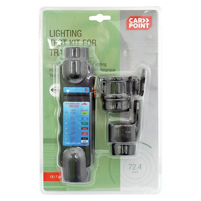 Carpoint Aanhangeraccessoires Testerkit - 12 V - Vooraanzicht